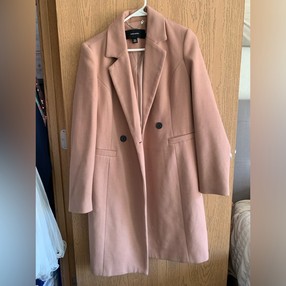 Vero moda camel dress coat